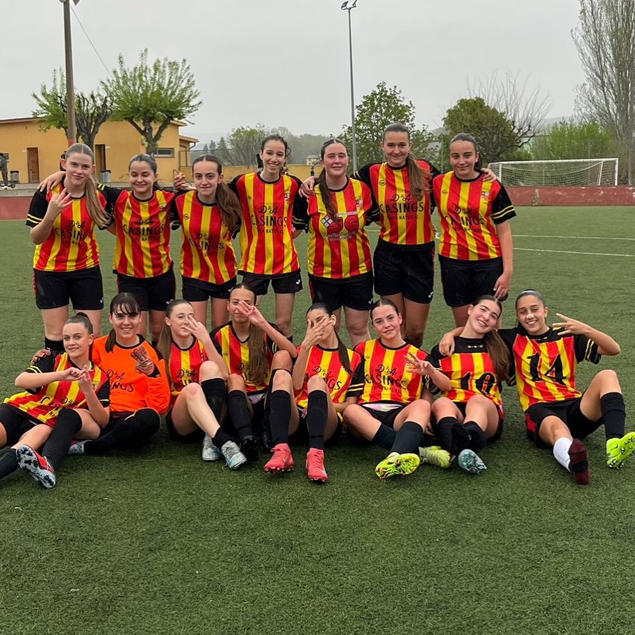 Feliç dilluns FC Calldetenes! ❤️💛#orgullcalldetenenca